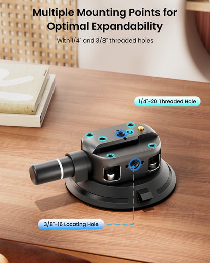 4" Suction Cup Mount with Magic Arm