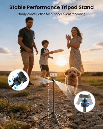 Quick Release Selfie Stick Tripod for Action 5 Pro/4/3