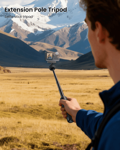 Quick Release Selfie Stick Tripod for Action 5 Pro/4/3
