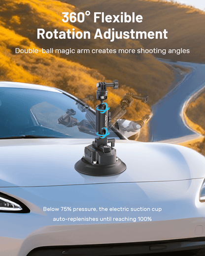 5" Electric Suction Cup Mount
