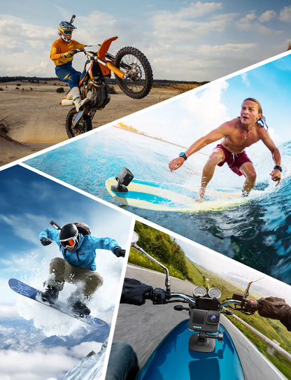Maectech camera kit in real outdoor use for capturing motion footage hands-free