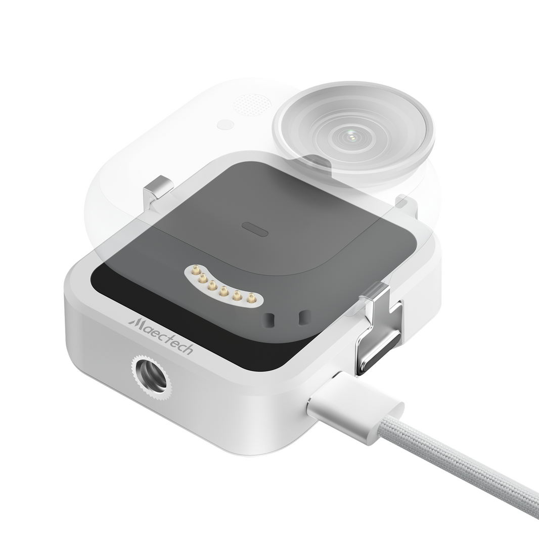 Charging Base for Insta360 GO Ultra (Plug-in Power Design)