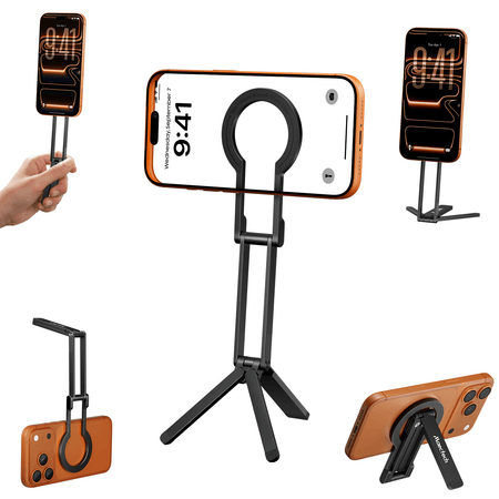 Mini Foldable Magnetic Phone Tripod