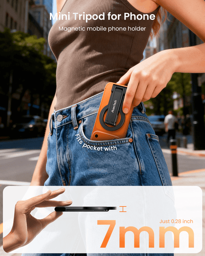 Mini Foldable Magnetic Phone Tripod