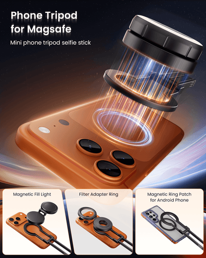 Mini Foldable Magnetic Phone Tripod