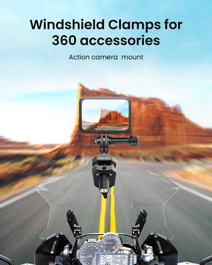 Motorcycle Windshield Clip Camera Mount