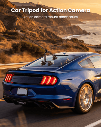 Triple Suction Cup Car Mount Kit
